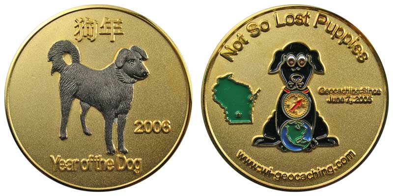 Not So Lost Puppies (Gold)