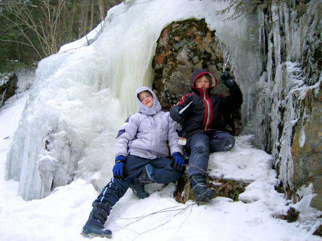 Kristin & Jakob at Ragged Falls