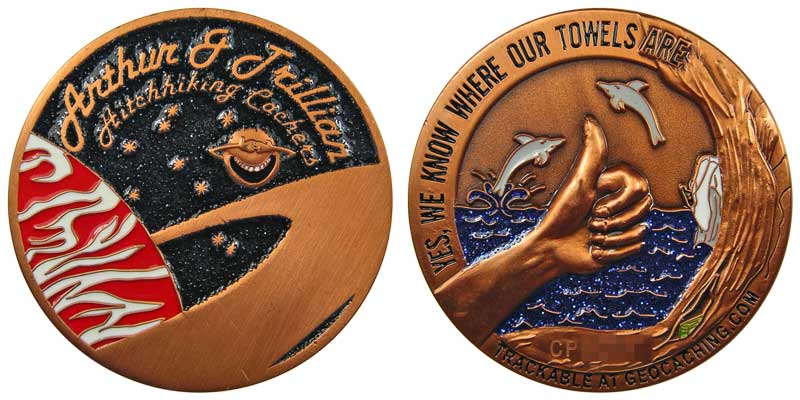 Arthur & Trillian (Copper)