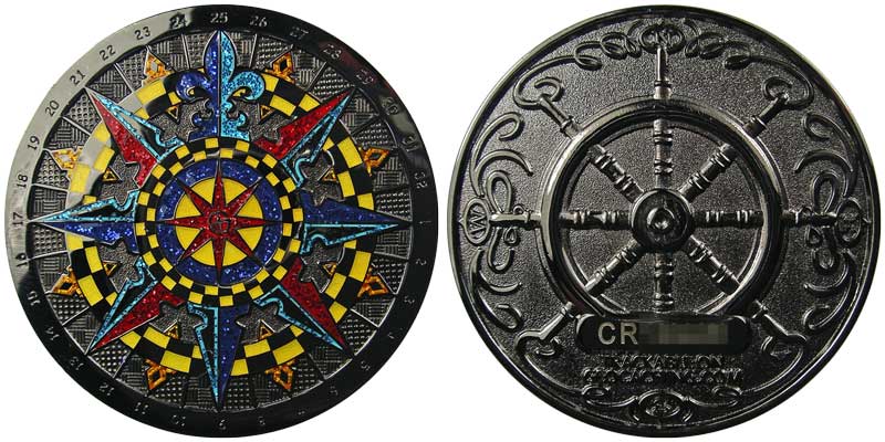 Compass Rose 2007 (Blk Nickel)